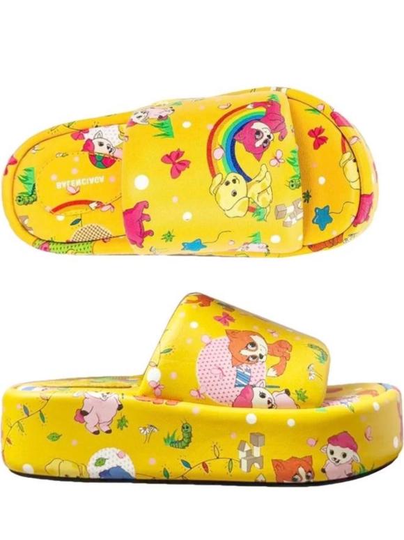 Balenciaga Puppies And Friends Slides