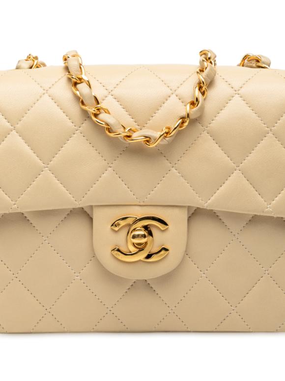 Chanel Mini Square Classic Lambskin Single Flap