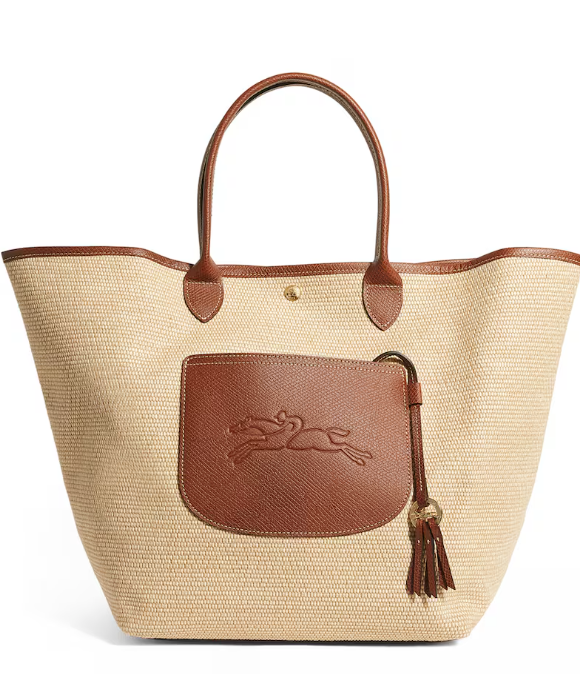 Longchamp Large Le Pliage Basket Bag