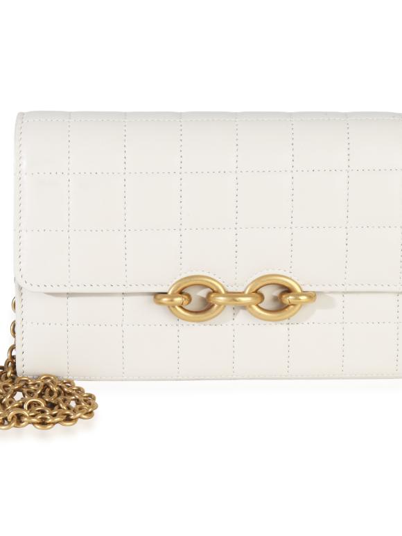 Saint Laurent Soft Calfskin Le Maillon Wallet On Chain