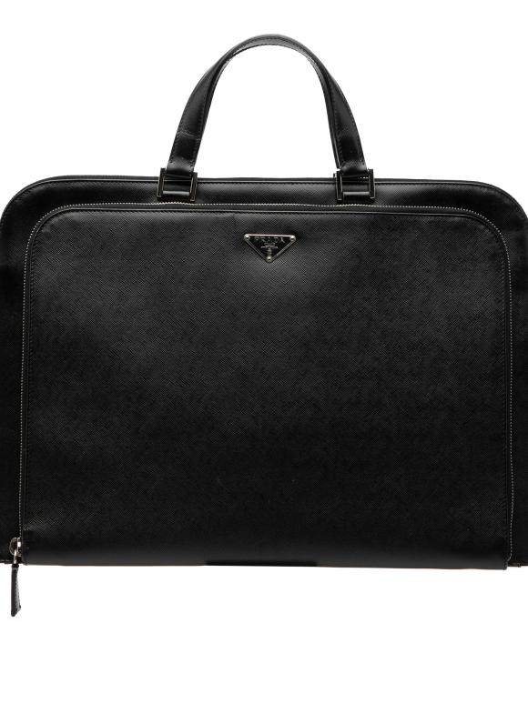 Prada Black Saffiano Business Bag
