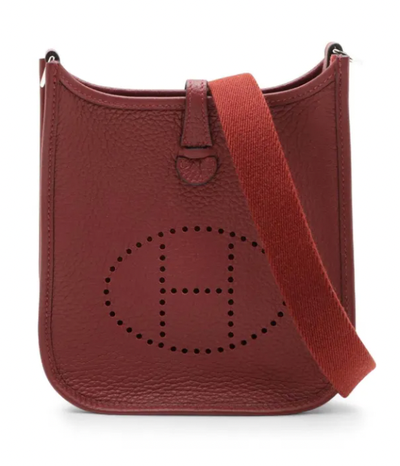 Hermes Hermès Rouge H Évelyne 16 (TPM) Palladium Hardware