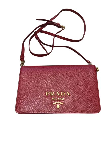 Prada Mini Red Crossbody Bag