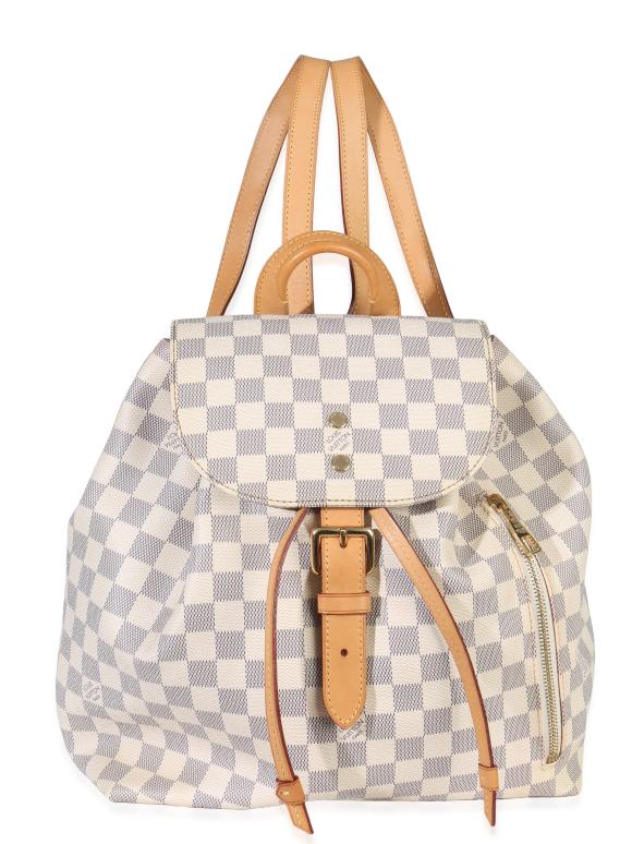 Louis Vuitton Backpack Damier Azur Canvas Sperone MM