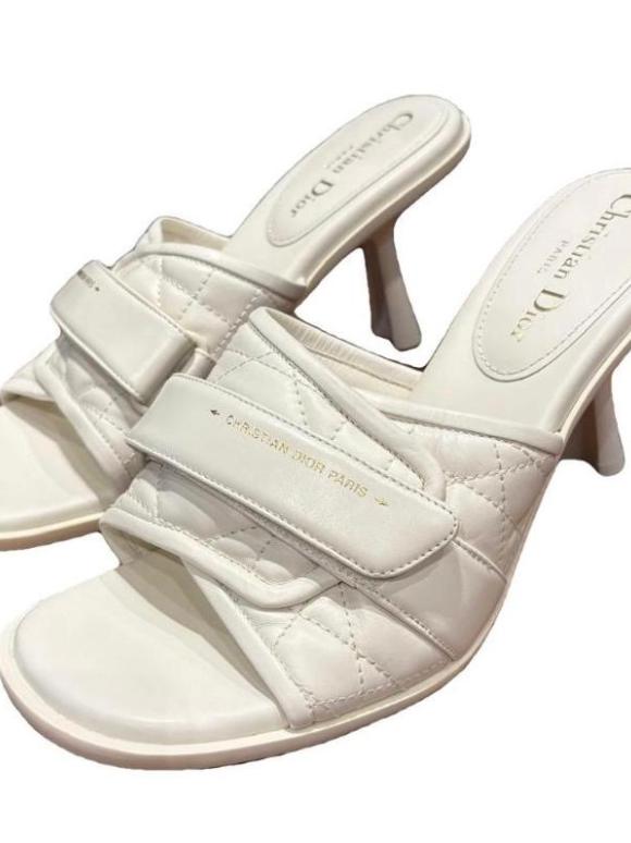 Dior White Revolution Sandals