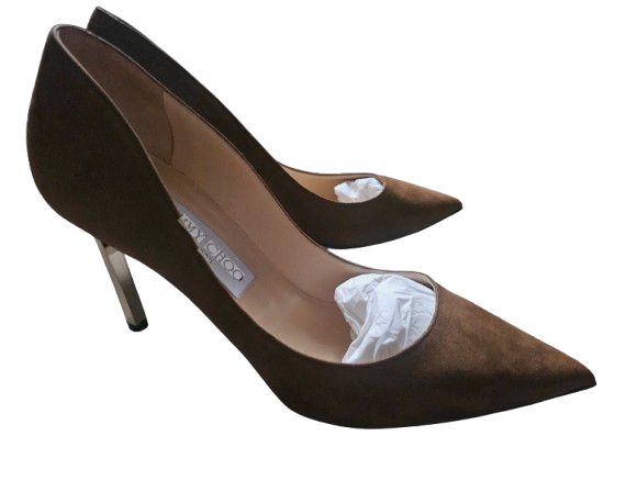 Jimmy Choo Tan Suede Pumps