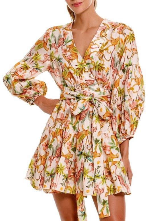 The Lazy Poet Printed Cotton Dress