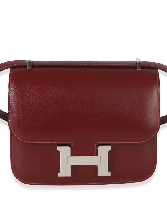 Hermes Hermès Constance 18 Rouge H Box PHW