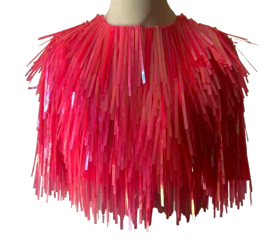 MaxMara Pink Sequin Top