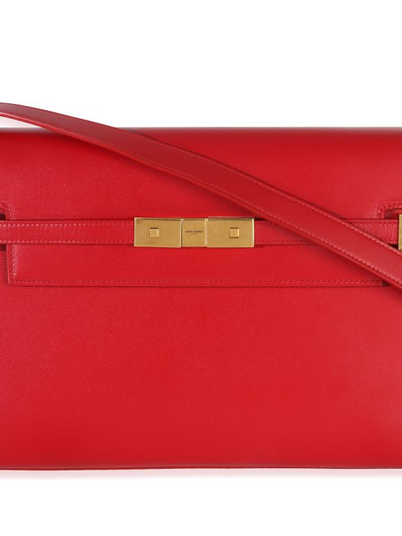 Saint Laurent  Calfskin Medium Manhattan Shoulder Bag