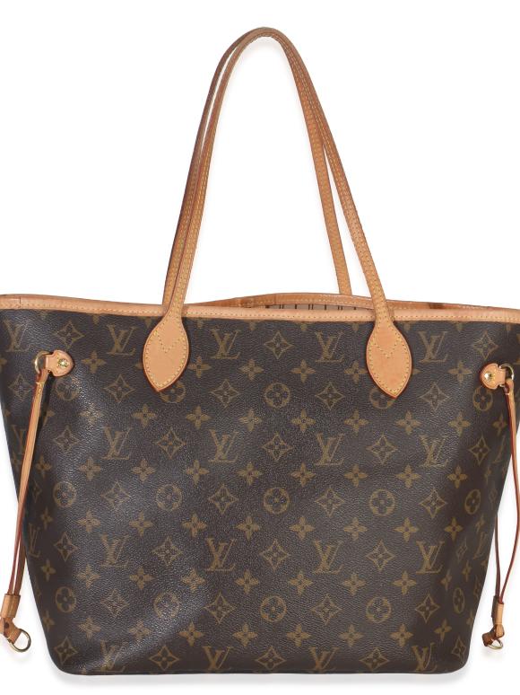 Louis Vuitton Coated Canvas Monogram Neverfull MM