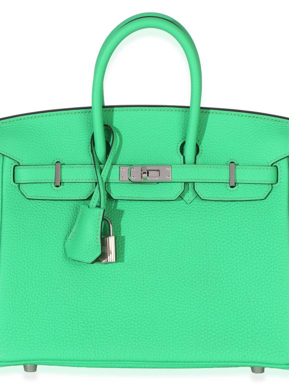 Hermes Hermès Togo Birkin Vert Comics 25 PHW