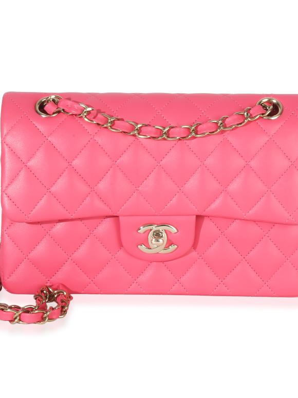 Chanel Quilted Lambskin Small Classic Double Flap Bag