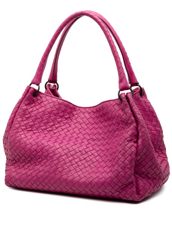 Bottega Veneta Nappa Intrecciato Parachute Tote