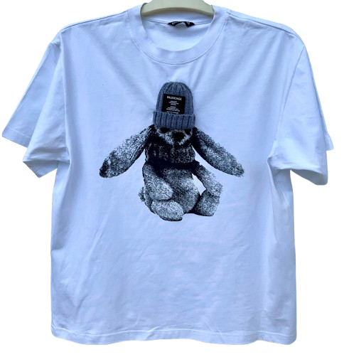 Balenciaga Teddy Bear In Beanie T-Shirt