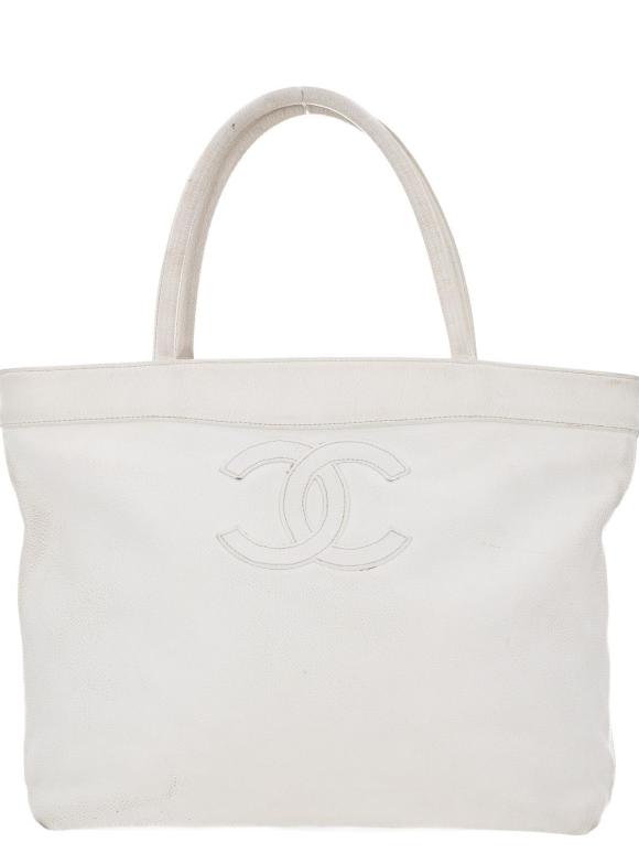 Chanel CC Shoulder Hand Tote Bag