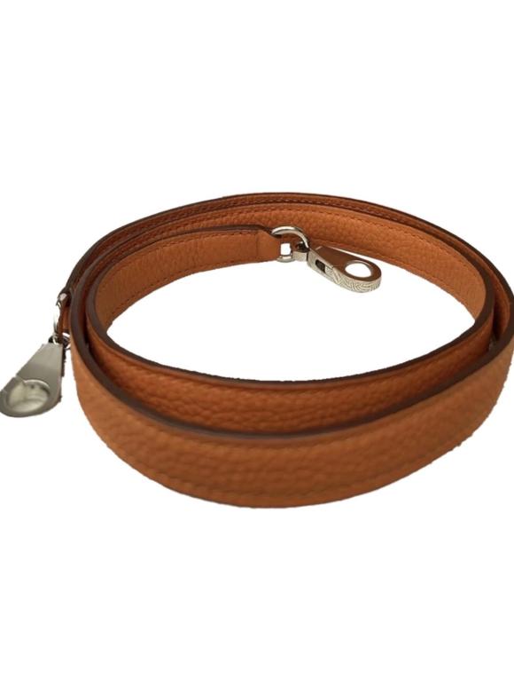 Hermes Orange Shoulder Strap 90cms