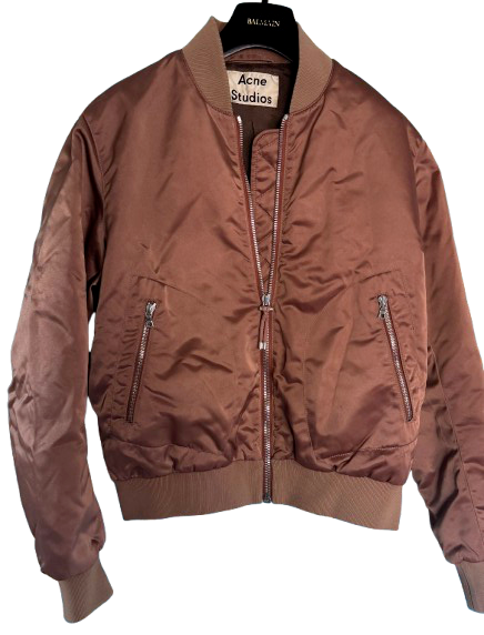 Acne Studios Satin Bomber Jacket
