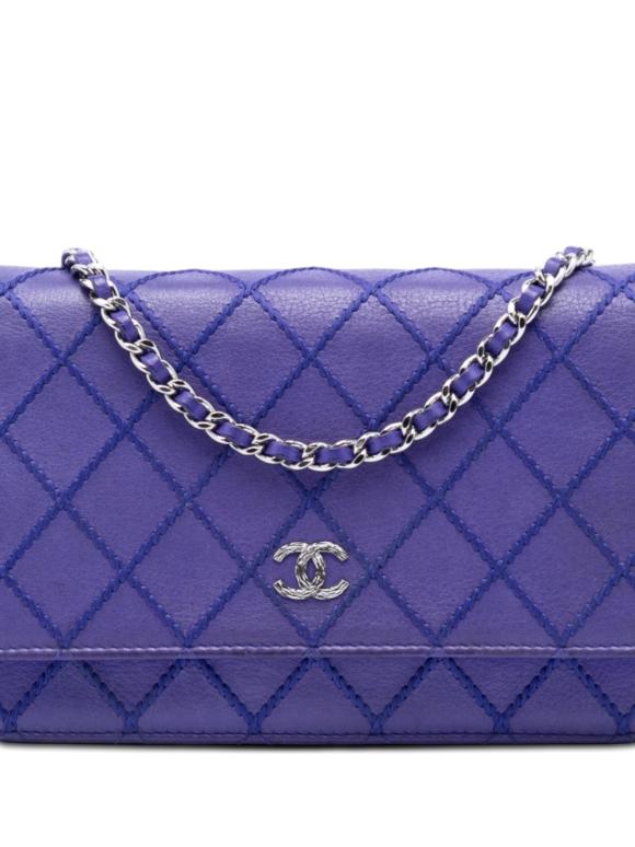 Chanel Quilted Calfskin Fancy Wallet On Chain