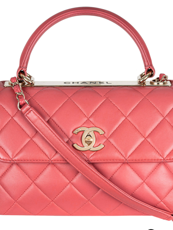 Chanel Pink Small Trendy CC Flap Bag