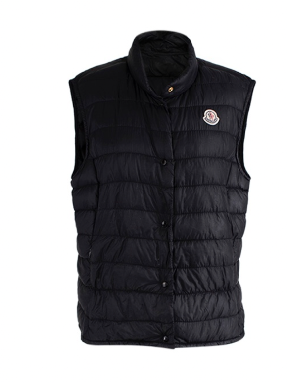 Moncler Black Liane Down Gilet