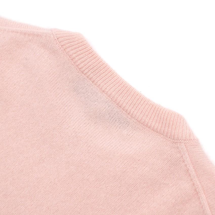 Duca di San Giusto Baby Pink Cashmere Jumper | Hewi
