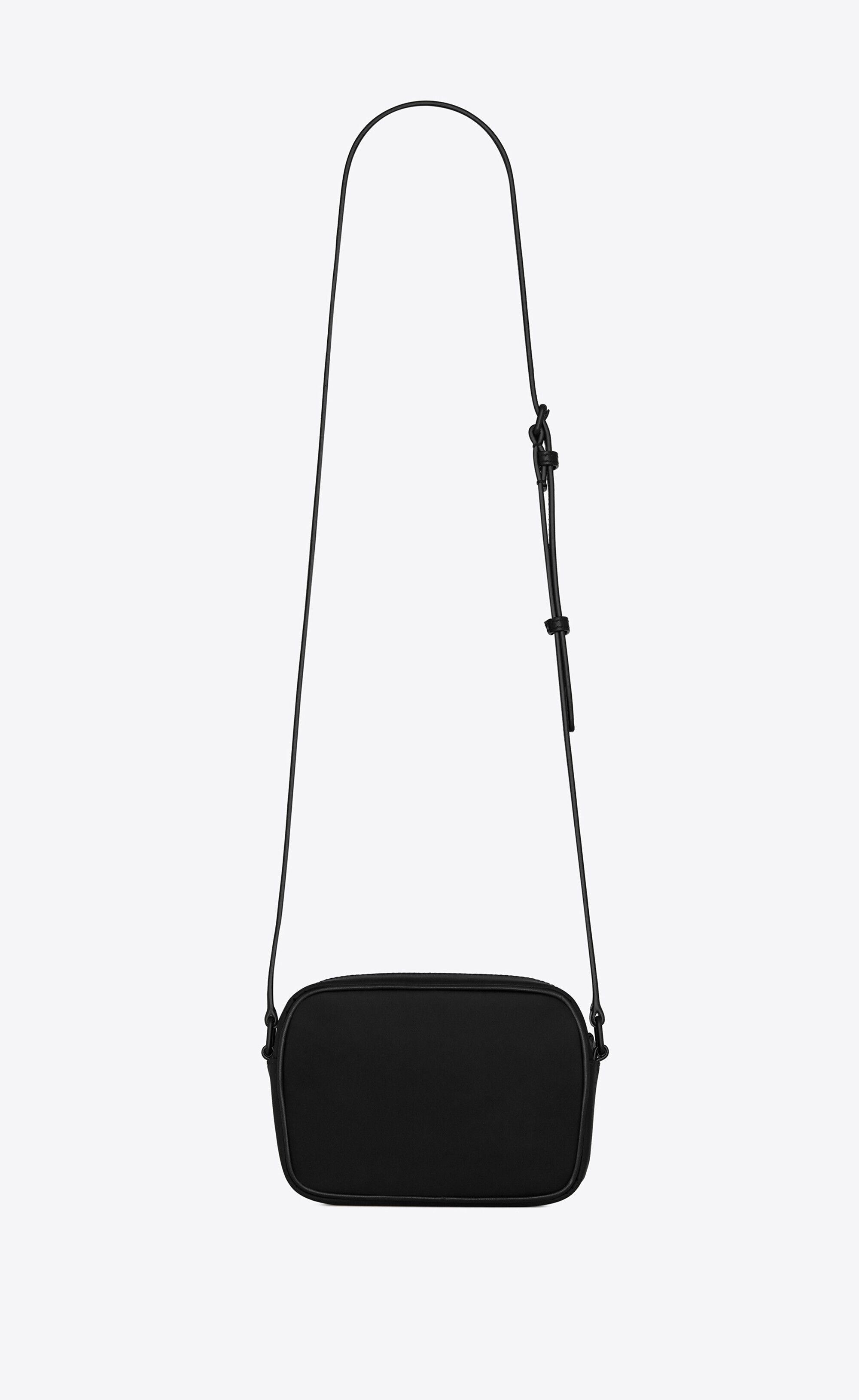Saint Laurent Camp small canvas shoulder bag Hardly Ever Worn It