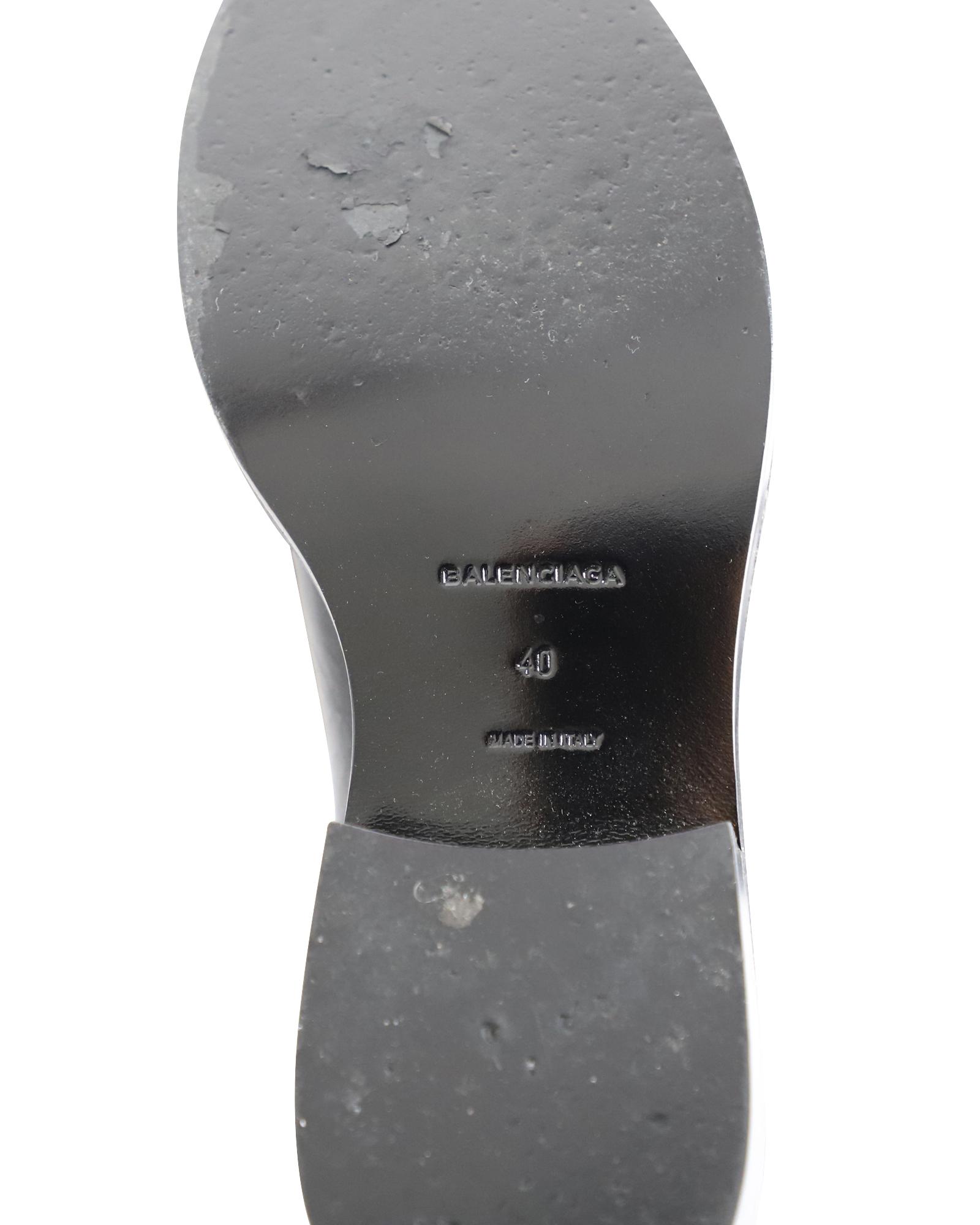 balenciaga biker ankle boots