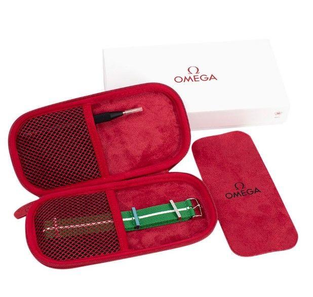 Omega Green Canvas Watch Strap Kit Hardly Ever Worn It