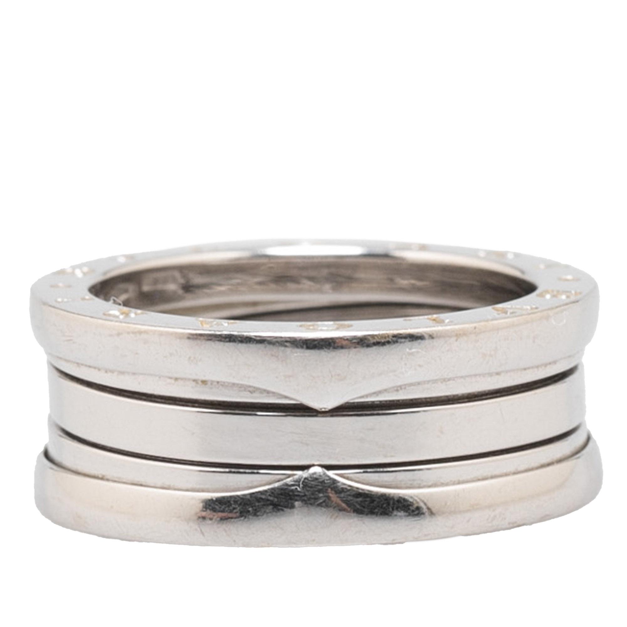 Bvlgari 18K White Gold B.Zero1 Three Band Ring | Hardly Ever Worn It
