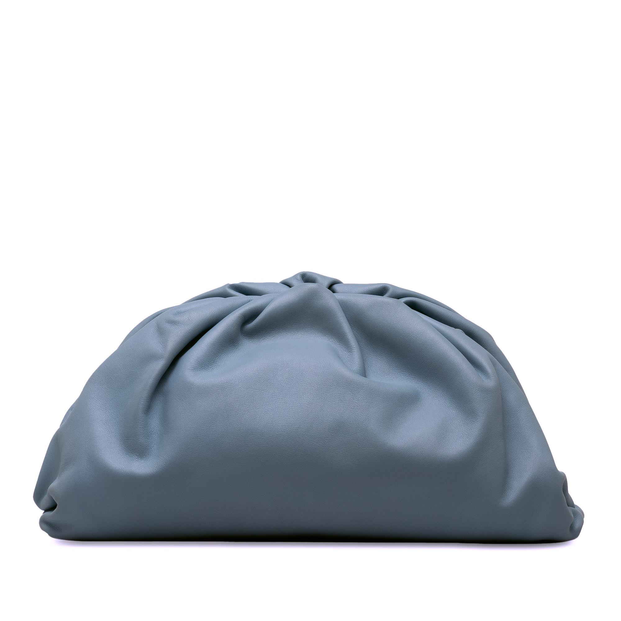 Bottega Blue The Pouch Clutch One Size Hardly Ever Worn It