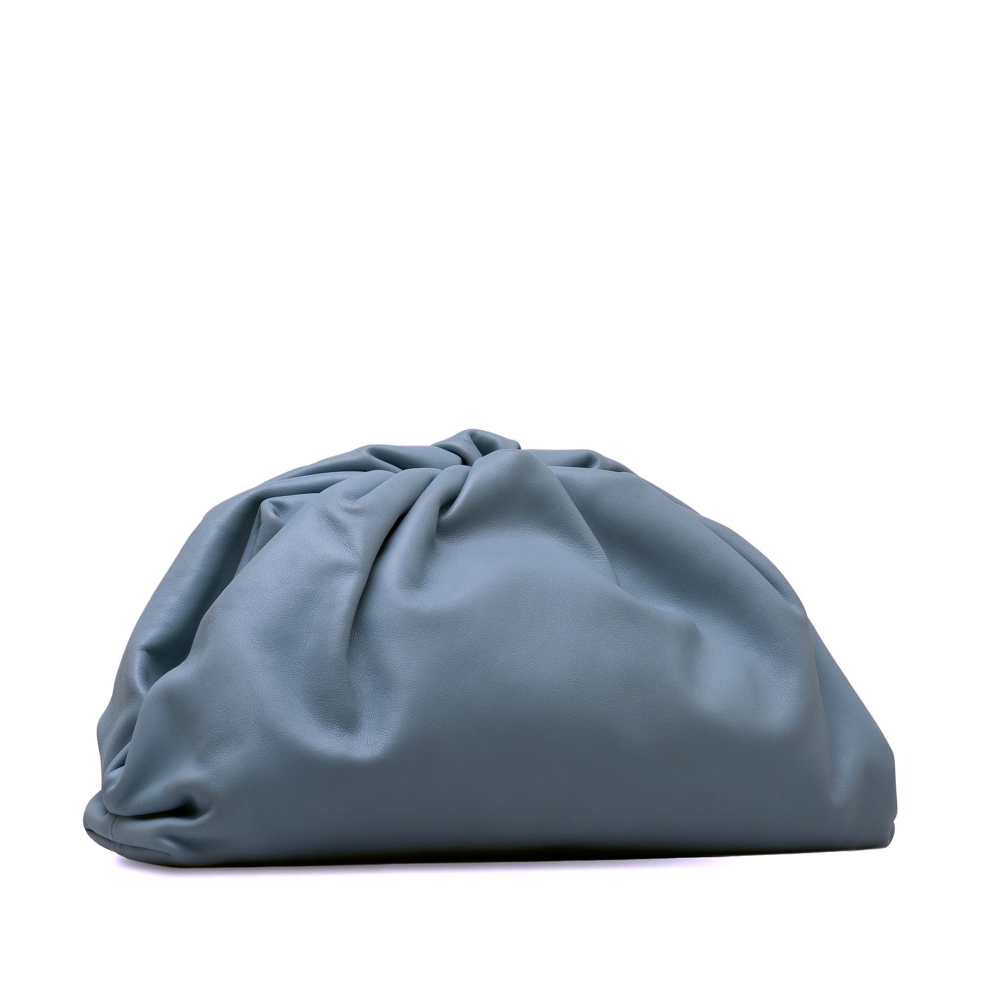 Bottega Blue The Pouch Clutch One Size Hardly Ever Worn It